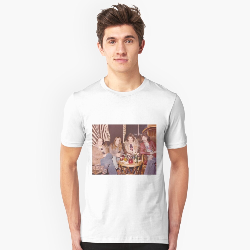 Chilling at the Waldorf Astoria Hotel New York Slim Fit T-Shirt