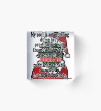 Merry Grinchmas Acrylic Block