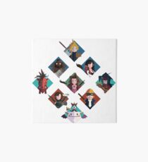 Final Fantasy cute tiles Art Board