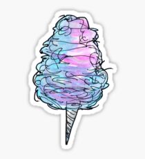 cotton candy Sticker