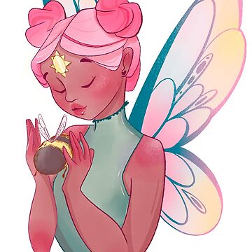 Artwork thumbnail, Fairy Bee Girl by Sandramartins