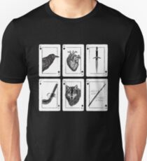 Camiseta ajustada Six of Crows - Negro