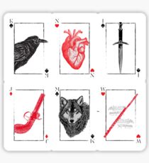 Six of Crows - Red Sticker