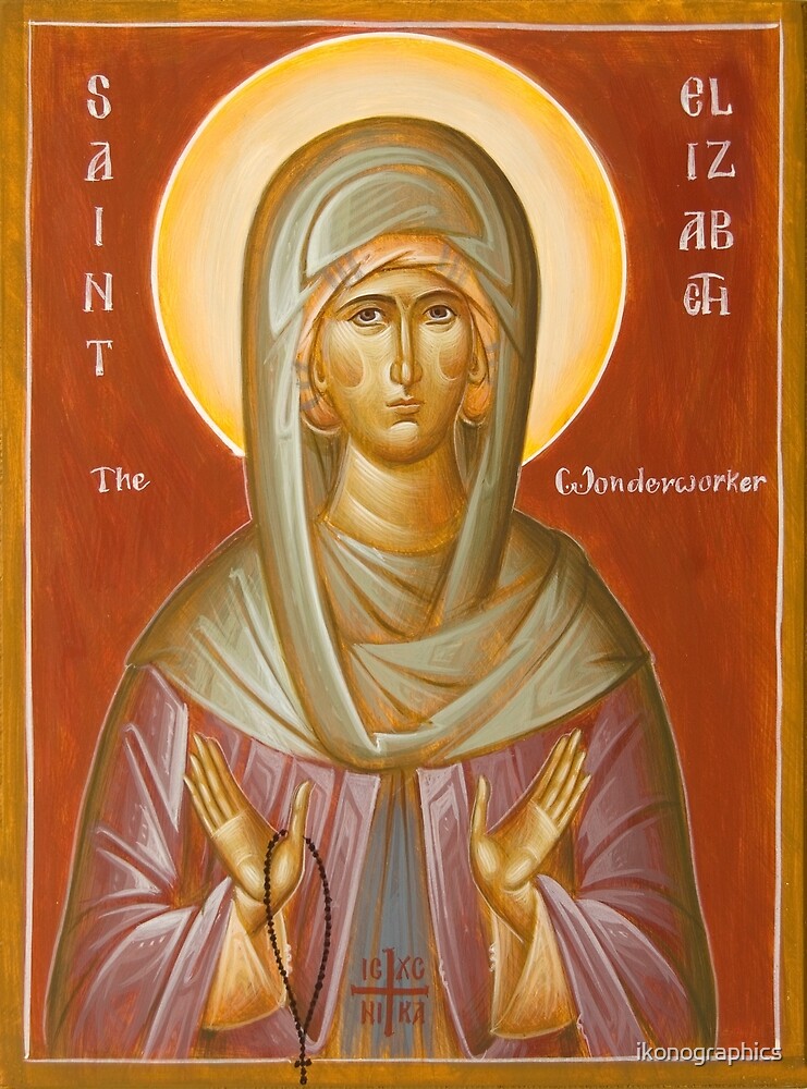 St Elizabeth the Wonderworker by ikonographics