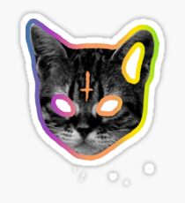Golf Cat Sticker