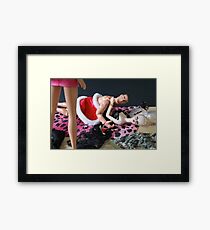Home early honey?! Framed Print
