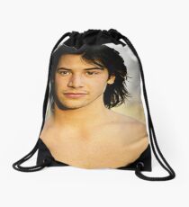 Keanu Reeves Drawstring Bag