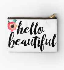 hello beautiful Studio Pouch
