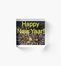 Happy New Year!!!!! Acrylic Block
