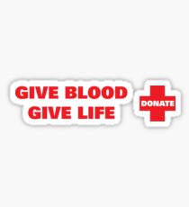 Blood Sticker