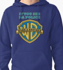 If you see da Police, Warn a Brother Pullover Hoodie
