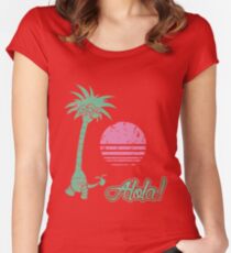 Alolan souvenir Women's Fitted Scoop T-Shirt