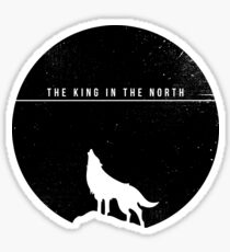 The King In The North Sticker
