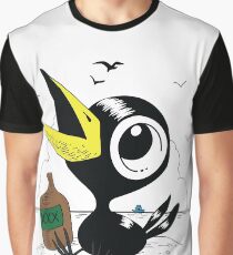 Drinky Crow! DOOK DOOK DOOK! Graphic T-Shirt