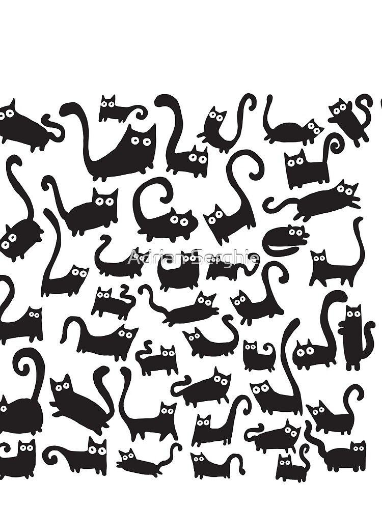 Black cats by adrianserghie