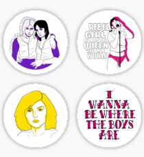 GIRLS WHO ROCK Sticker