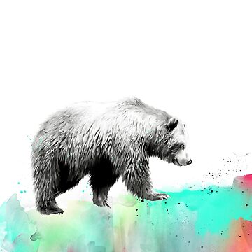 Artwork thumbnail, Wild No.1 // Bear by AmyHamilton