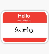 Swarley Sticker