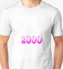 Born in 2000 Unisex T-Shirt