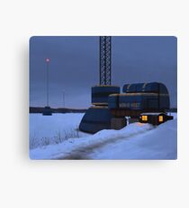 Omväxlare och Nodmaster, Närke Väst Energi Canvas Print