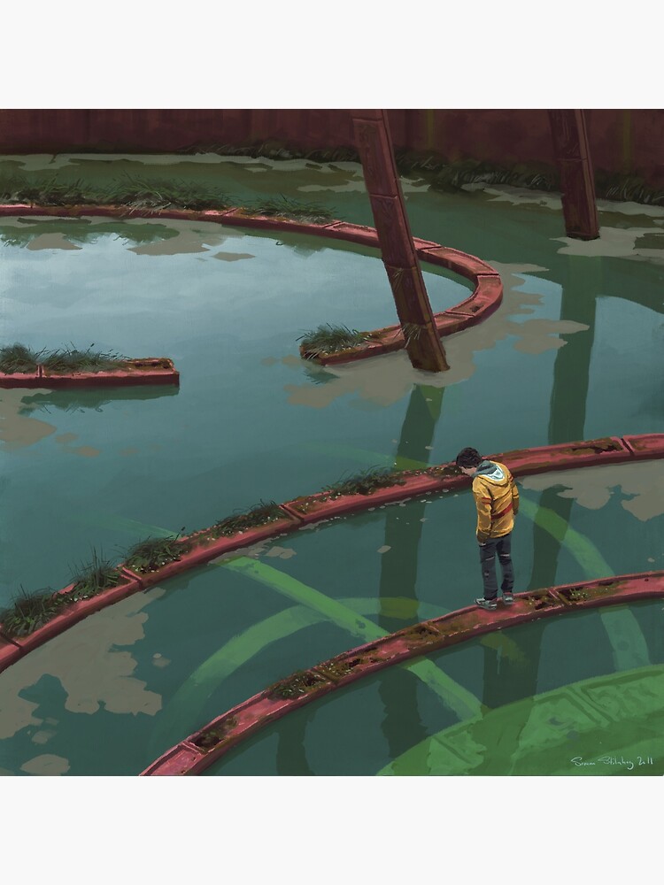 Vattenfyllt Bågrum by simonstalenhag
