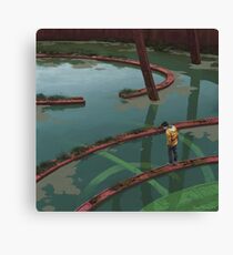 Vattenfyllt BÃ¥grum Canvas Print