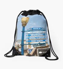SF Bay market Drawstring Bag