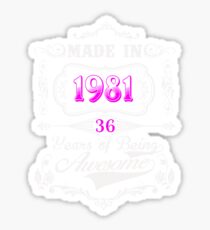 Born in 1981 Sticker