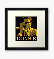 The Wolf Of Wall Street - Donnie Framed Print
