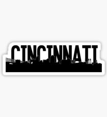 Cincinnatti Skyline Sticker