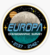 Europa Oceanographic Survey Sticker