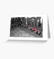 Footloose Greeting Card