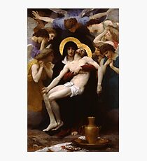 pieta ( william adolphe bouguereau ) Photographic Print