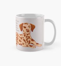 "Self-Care is Smart" Dalmatian Pup Mug