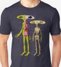 Alien Anatomy - Cutaway Diagram Unisex T-Shirt