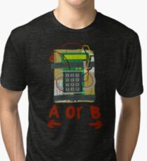 Counter Strike Bomb Text Tri-blend T-Shirt