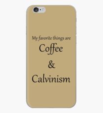 Coffee and Calvinism iPhone Case