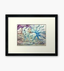 Alolan Ninetales! Framed Print