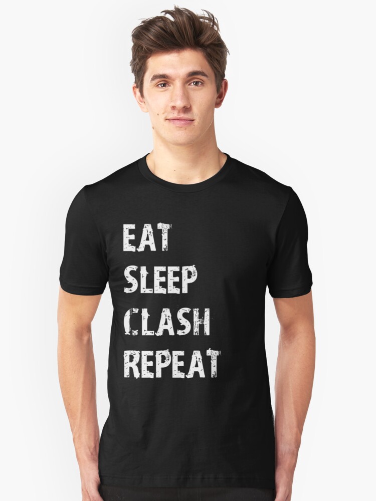 eat sleep clash shirt