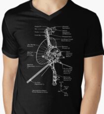 Voyager 1 Schematic V-Neck T-Shirt