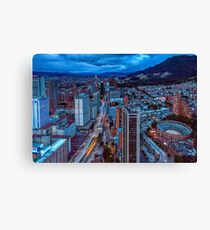 Urban Bogota Canvas Print