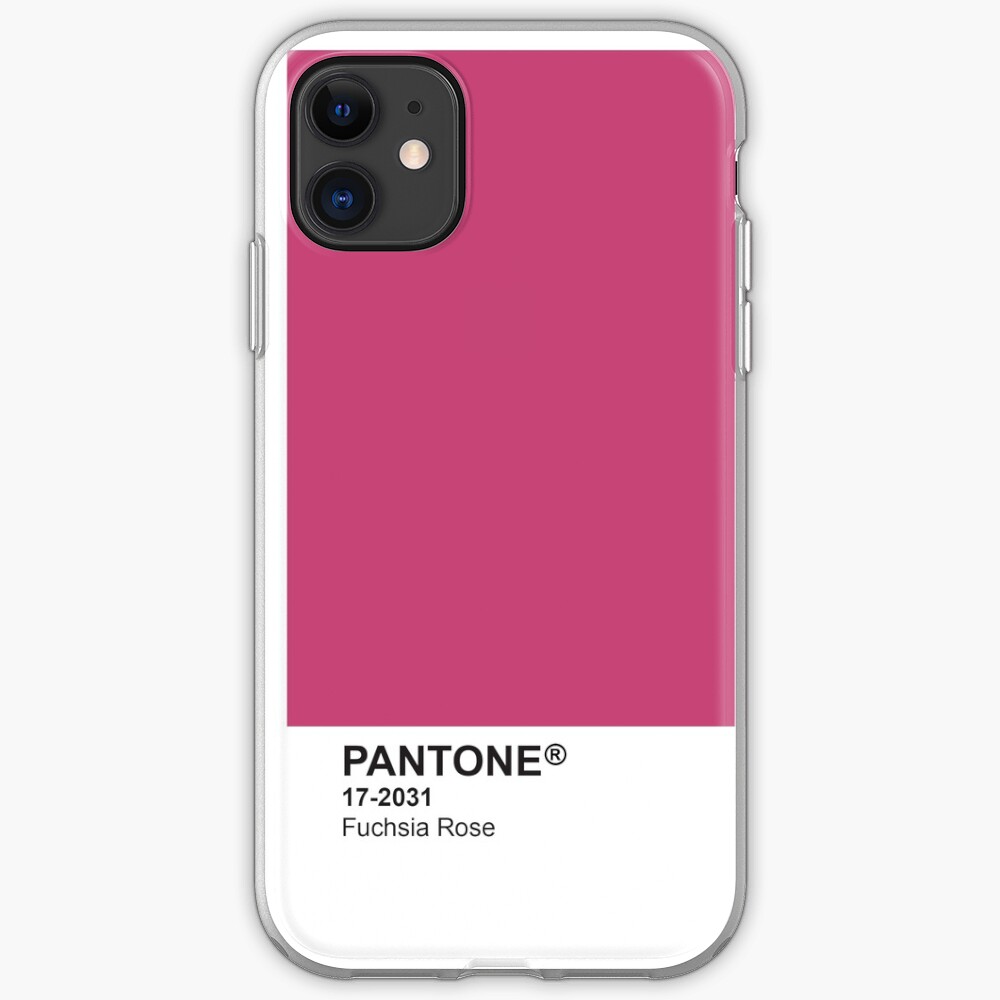"Pantone Universe Phone Case Fuchsia Rose 172031" iPhone Case