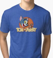 Tom and Jerry Tri-blend T-Shirt
