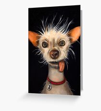 Ugly Dog Greeting Card