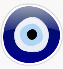Mediterranean Evil Eye Protection Sticker