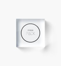Press Pack Acrylic Block
