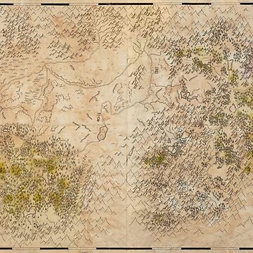 Fallout: New Vegas Hand Drawn Map Art Print for Sale by PaperedWalls