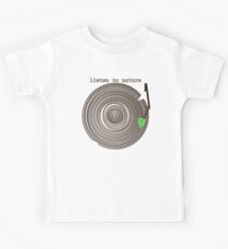 Camiseta para niños Escucha a la naturaleza