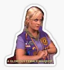 leslie knope Sticker