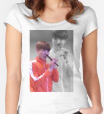JHOPE FLUTE - FLASHBACK VER Women's Fitted Scoop T-Shirt